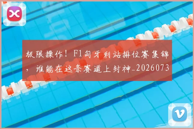 极限操作！F1匈牙利站排位赛集锦，谁能在这条赛道上封神_20260731175742